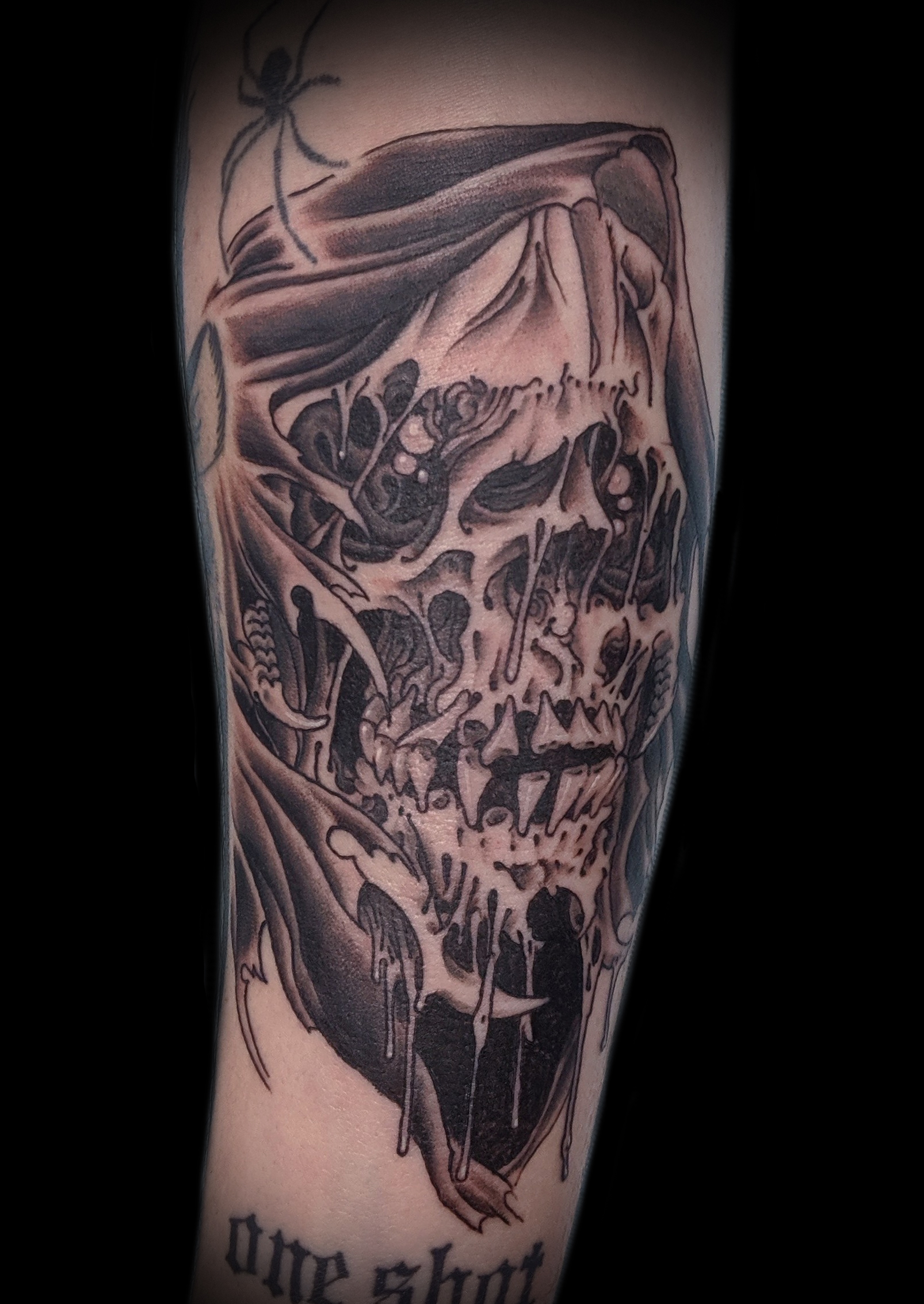 Gore reaper tattoo