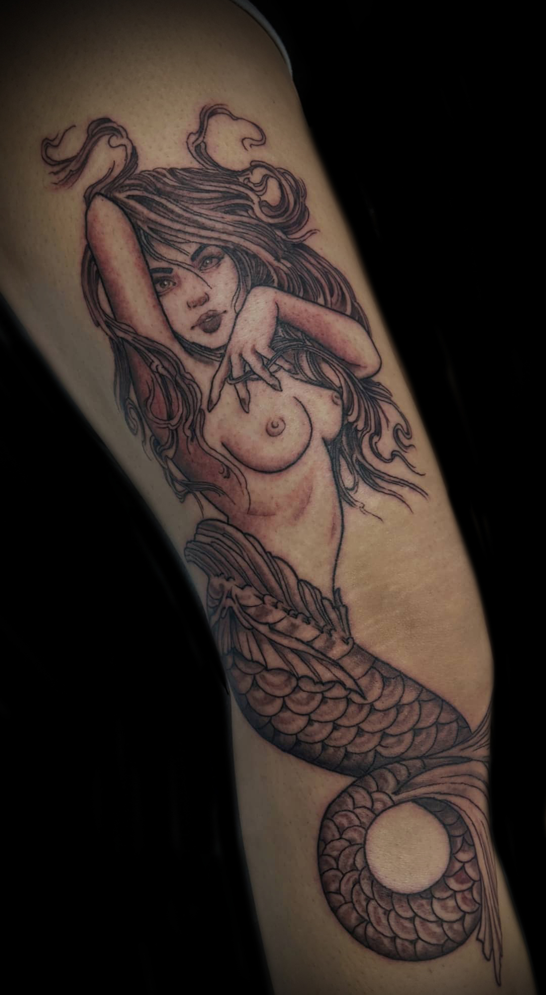 Mermaid tattoo