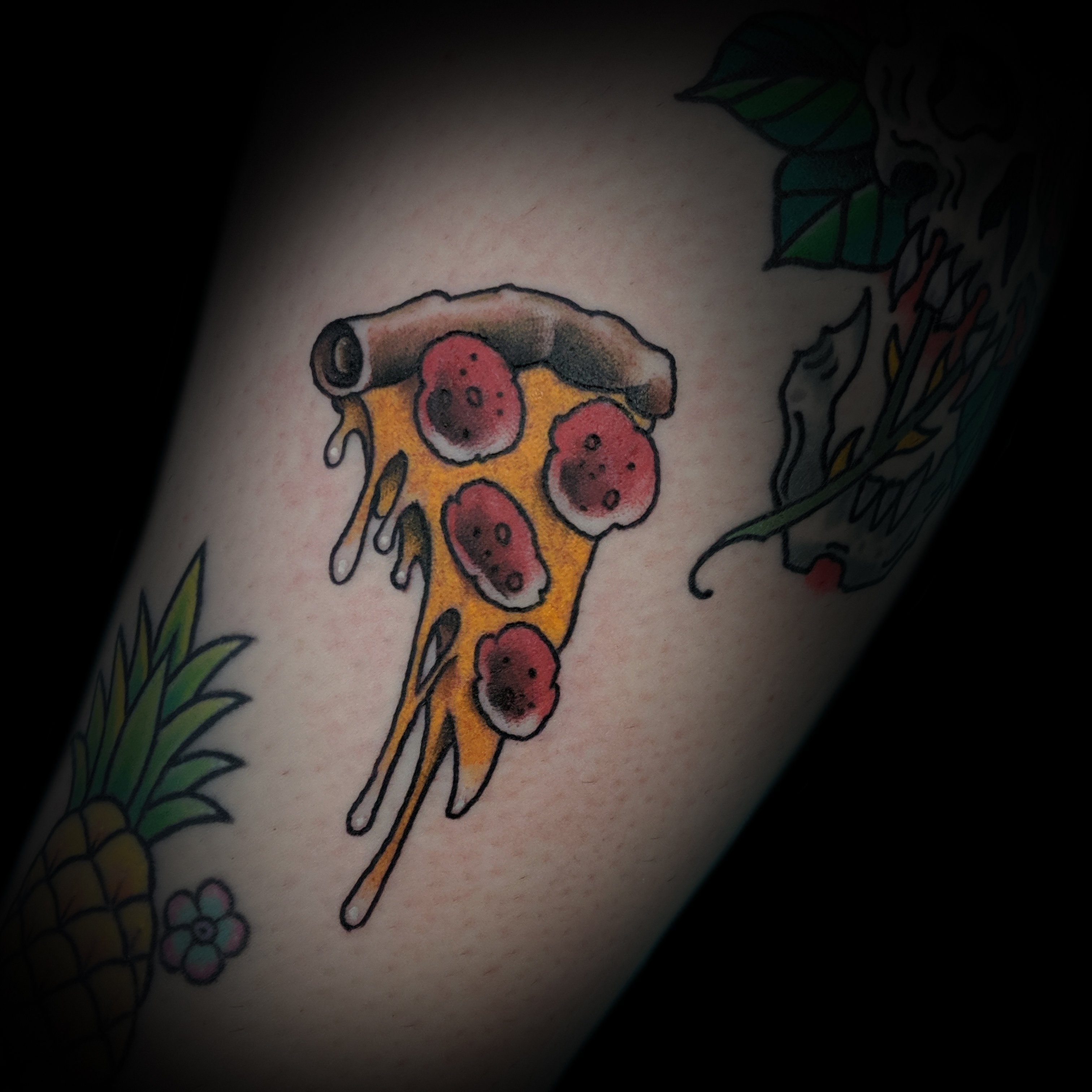 Pizza tattoo